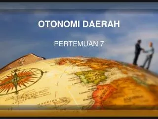otonomi daerah