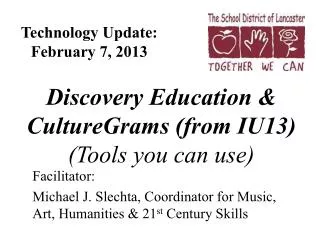 Technology Update: February 7, 2013