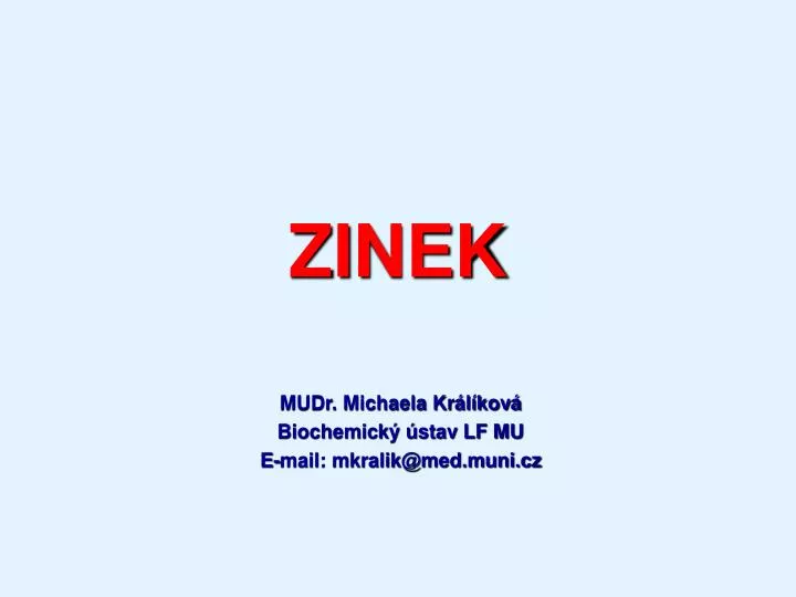 zinek