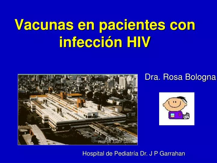 vacunas en pacientes con infecci n hiv