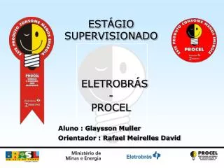 est gio supervisionado eletrobr s procel
