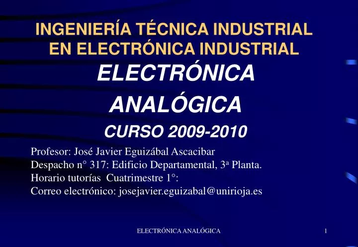 ingenier a t cnica industrial en electr nica industrial