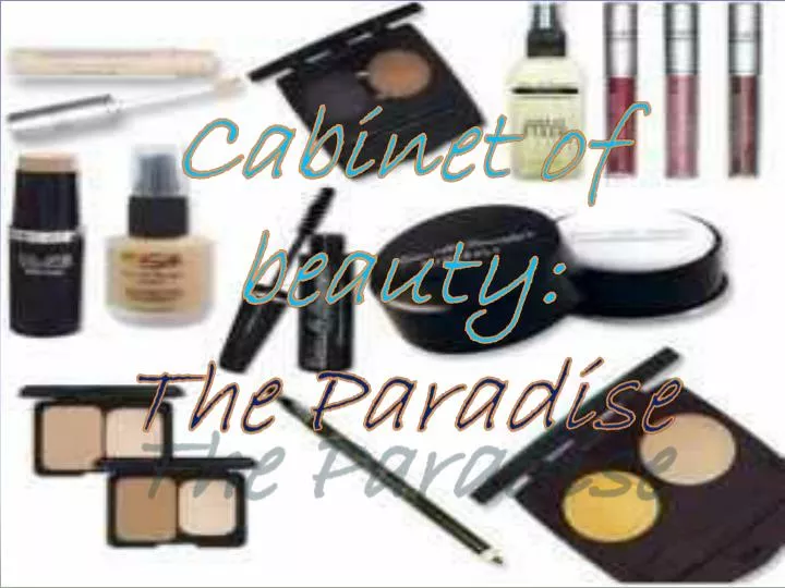 cabinet of beauty the paradise