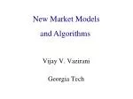 Algorithmic Game Theory and Internet Computing - slide 1