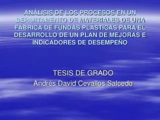 tesis de grado andr s david cevallos salcedo