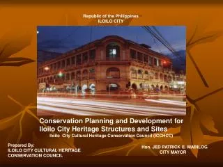 Republic of the Philippines ILOILO CITY