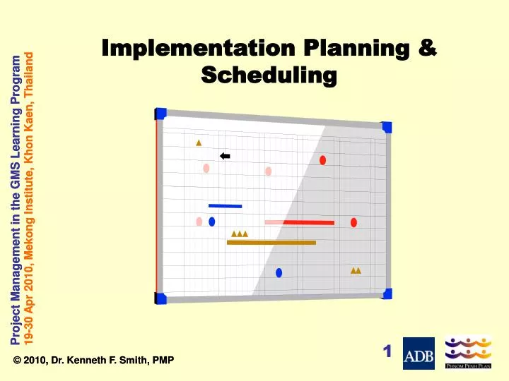 implementation planning scheduling