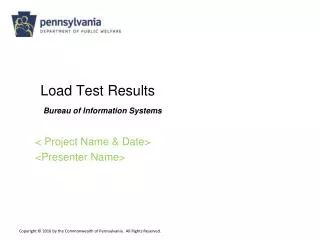 Load Test Results