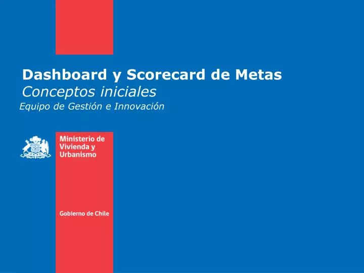 dashboard y scorecard de metas conceptos iniciales