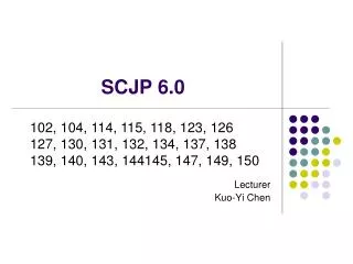 SCJP 6.0