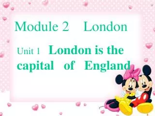 Module 2 London