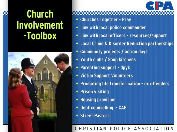 church involvement toolbox