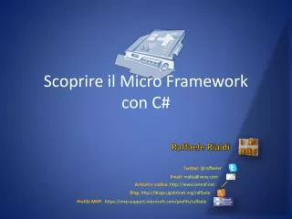 Scoprire il Micro Framework con C#
