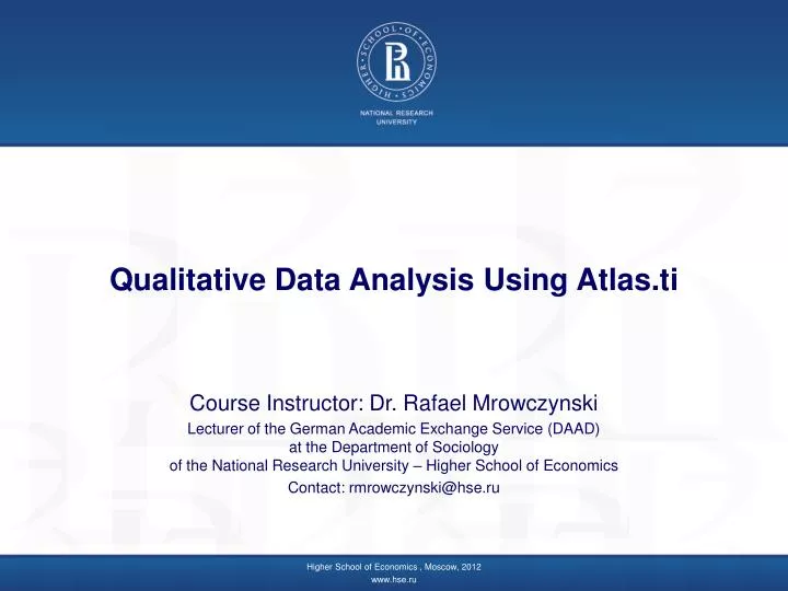 qualitative data analysis using atlas ti