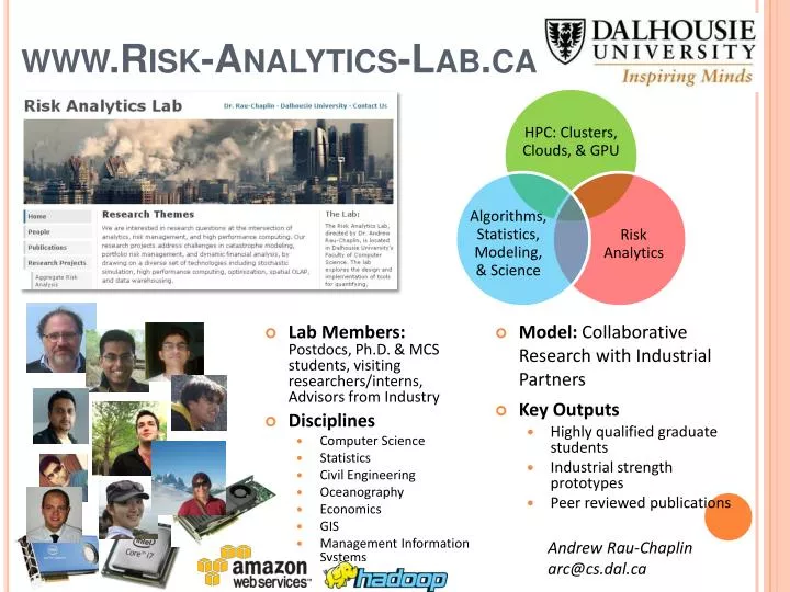 www risk analytics lab ca
