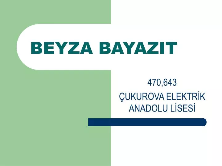 beyza bayazit