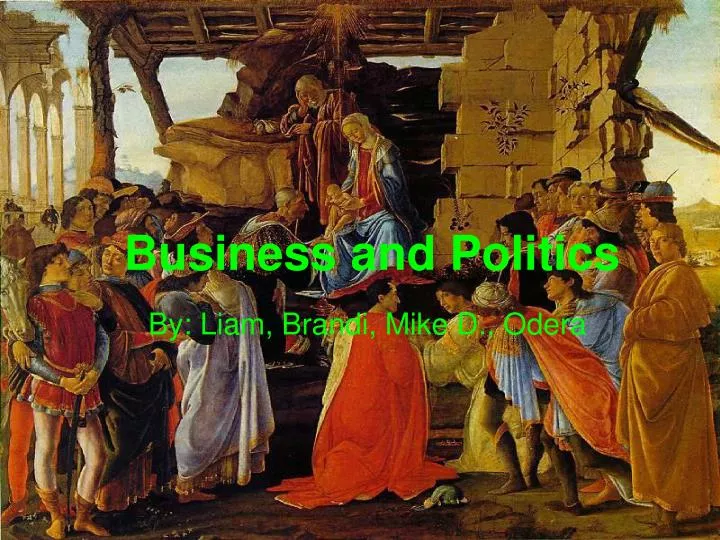 business and politics