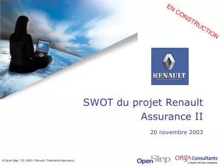 swot du projet renault assurance ii 20 novembre 2003