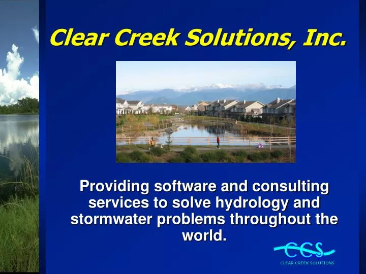 clear creek solutions inc