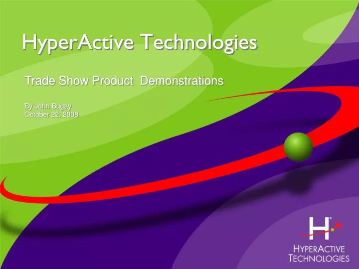 hyperactive technologies