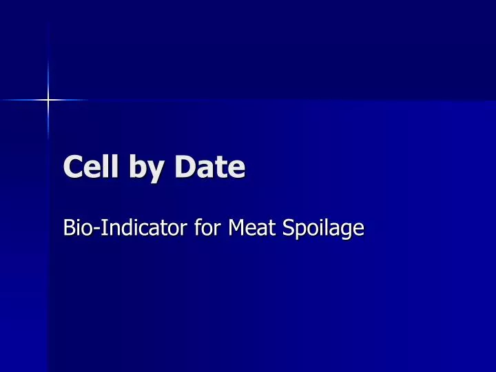 cell by date