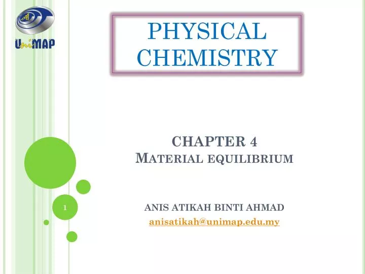 chapter 4 material equilibrium