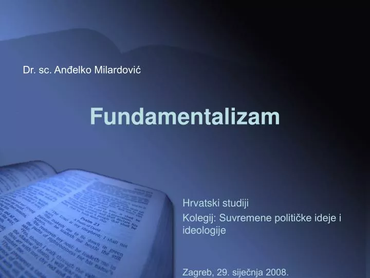 fundamentalizam