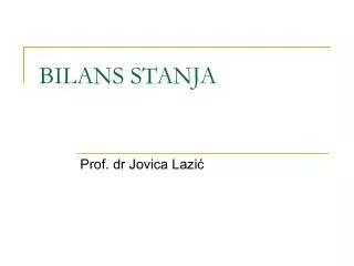 bilans stanja