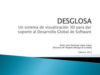 desglosa