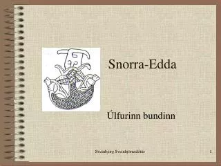 snorra edda