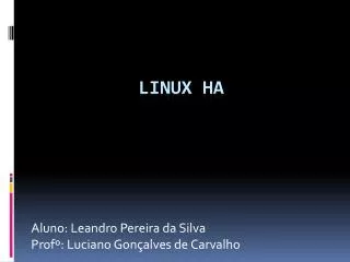 aluno leandro pereira da silva prof luciano gon alves de carvalho