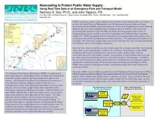 Nowcasting to Protect Public Water Supply:
