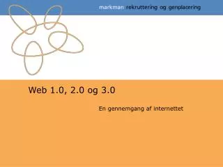 web 1 0 2 0 og 3 0