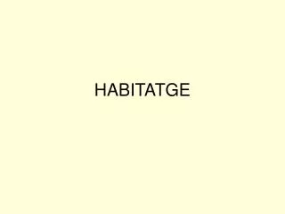 habitatge