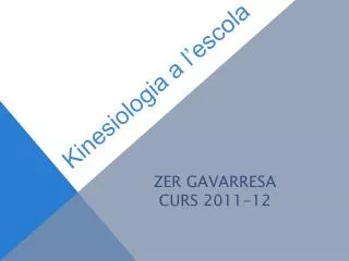 kinesiologia a l escola