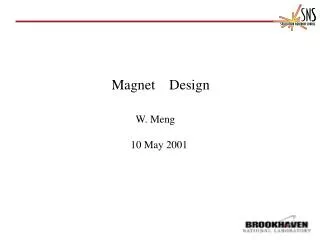 Magnet Design