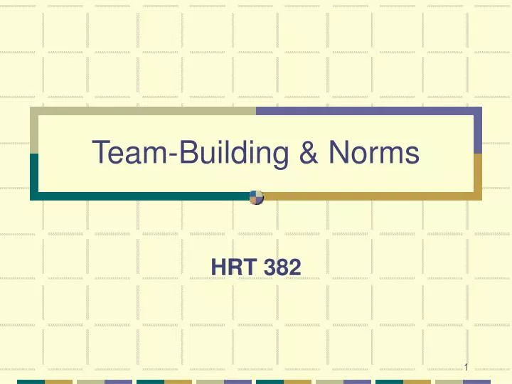 team building norms