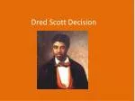 Dred Scott Decision - slide 1