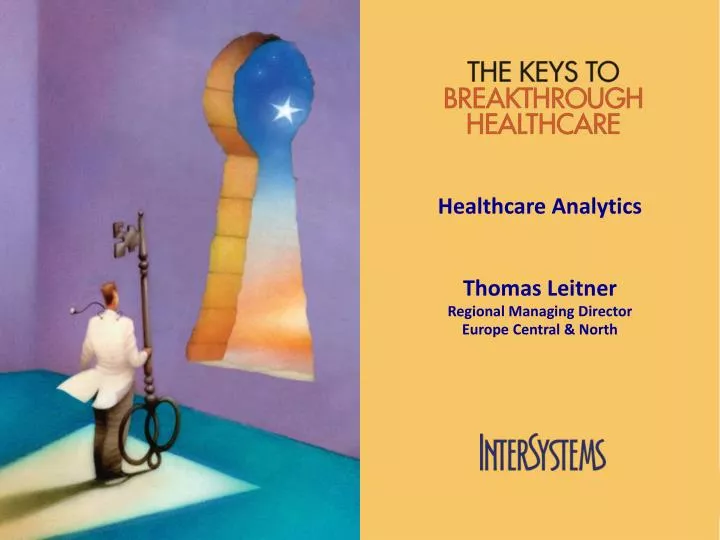 healthcare analytics thomas leitner regional managing director europe central north