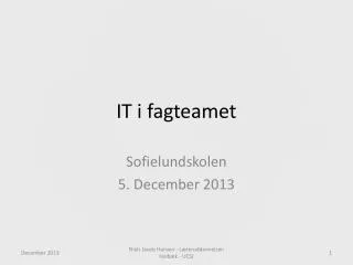it i fagteamet