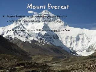 mount everest