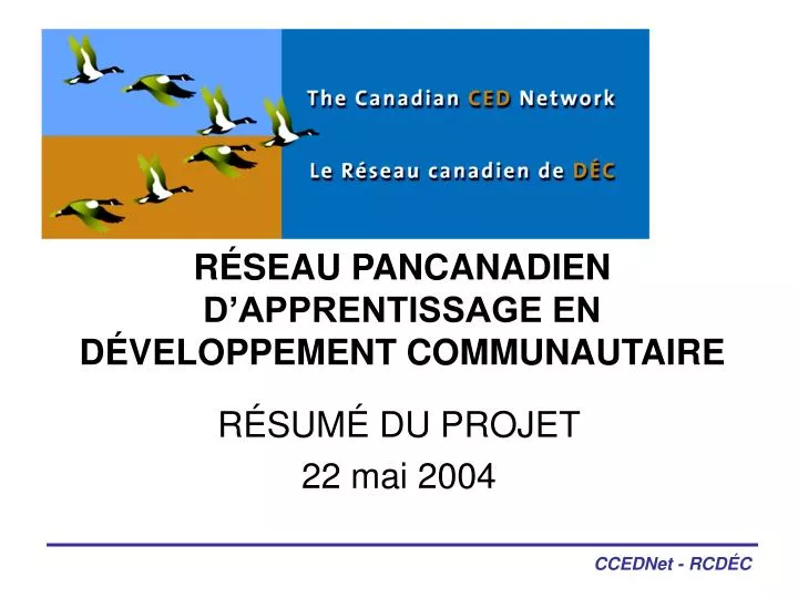 r seau pancanadien d apprentissage en d veloppement communautaire