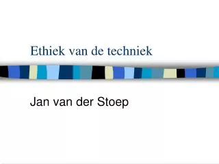 ethiek van de techniek