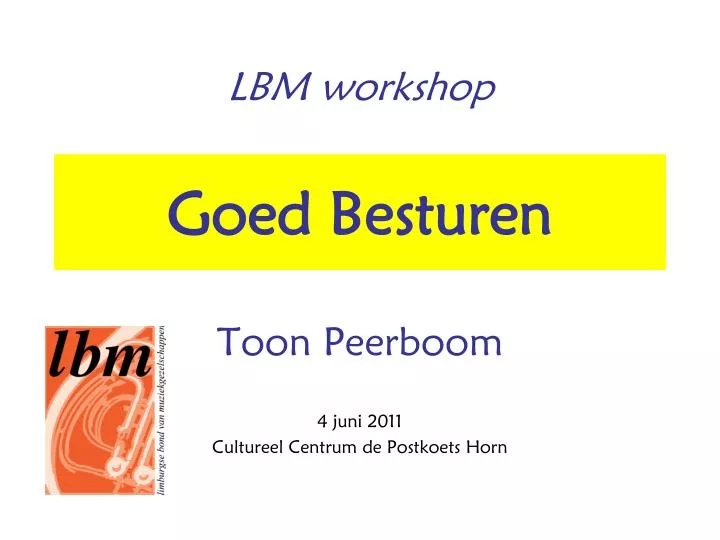 lbm workshop