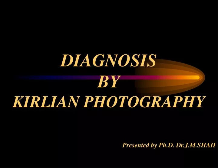 diagnosis by kirlian photography