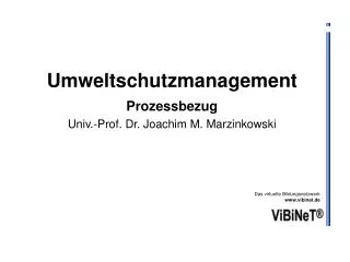 umweltschutzmanagement
