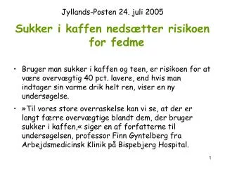 jyllands posten 24 juli 2005