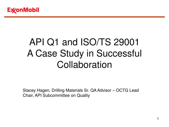 api q1 and iso ts 29001 a case study in successful collaboration