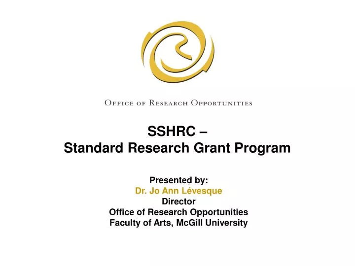 sshrc standard research grant program