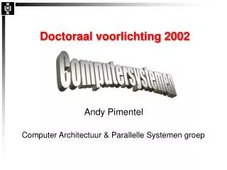 Doctoraal voorlichting 2002